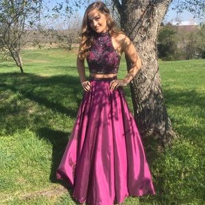 Sherri Hill Two Piece Prom Dress